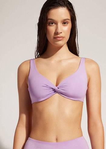 Calzedonia Balconette Indonesia Eco Bikinitoppar Dam Lila | SE2521DN