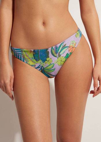 Calzedonia Brasilia Bikiniunderdel Dam Lila | SE2887OR