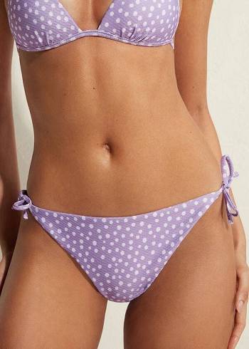 Calzedonia Brazilian String Cipro Bikiniunderdel Dam Lila | SE2861OR