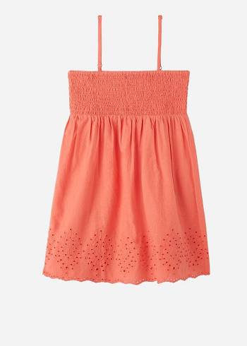 Calzedonia Broderie Anglaise Baddräkter Barn Orange | SE1110XF