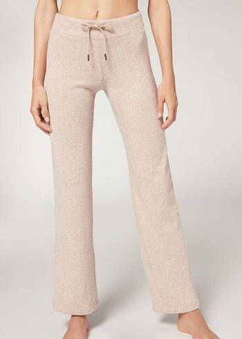 Calzedonia Cashmere Hetero Byxor Dam Beige | SE1472LH