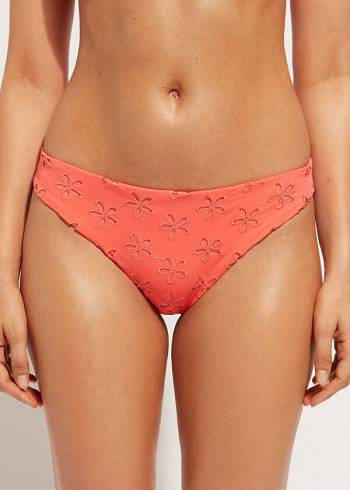 Calzedonia Corfù Bikiniunderdel Dam Korall Orange | SE2819YU