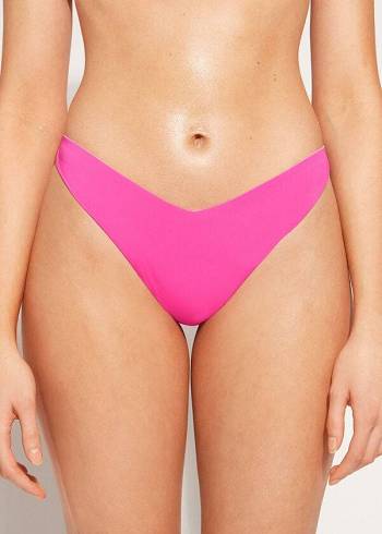 Calzedonia High Cut Brazilian Indonesia Eco Bikiniunderdel Dam Rosa | SE2802VD