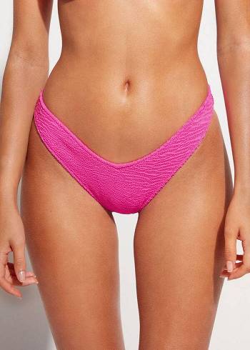 Calzedonia High Cut V-shaped Brazilian Miami Bikiniunderdel Dam Rosa | SE2792UT