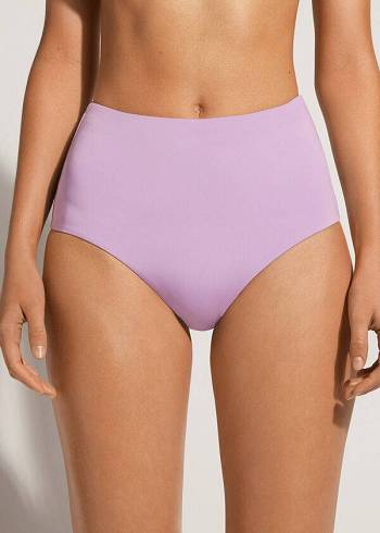 Calzedonia High Shaper Midja Indonesia Eco Bikiniunderdel Dam Lila | SE2787SO