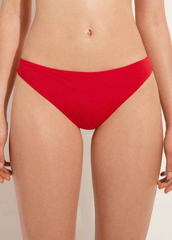 Calzedonia Indonesia Eco Low rise Bikiniunderdel Dam Röda | SE2714FM