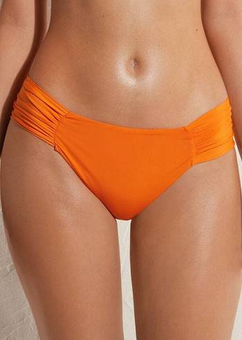 Calzedonia Indonesia Eco rise Bikiniunderdel Dam Orange | SE2712HK