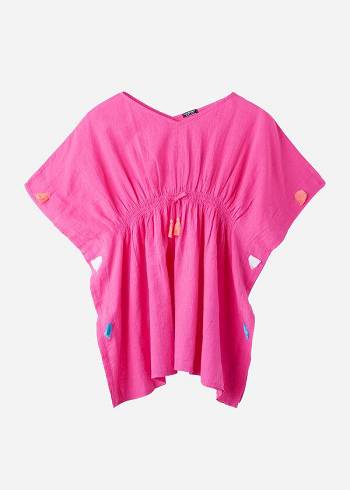 Calzedonia Kaftan with Tassels Baddräkter Barn Rosa | SE1107KI