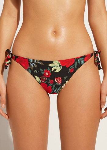 Calzedonia Reversible String Nizza Bikiniunderdel Dam Rosa | SE2677YU