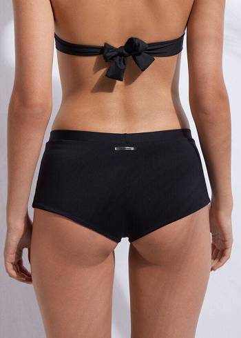 Calzedonia Shorts Indonesia Bikiniunderdel Dam Svarta | SE2639MA