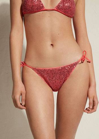 Calzedonia String Cannes Bikiniunderdel Dam Rosa | SE2604IS