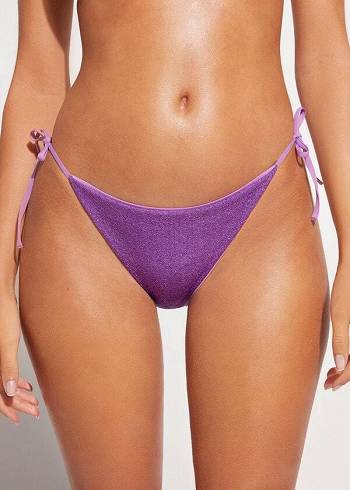 Calzedonia String Las Vegas Bikiniunderdel Dam Lila | SE2591XF