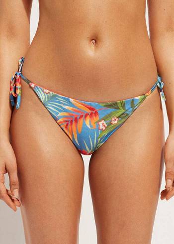 Calzedonia String Maui Bikiniunderdel Dam Gröna | SE2585QZ