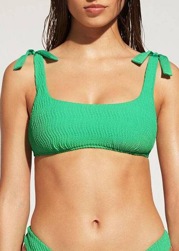 Calzedonia Tank Mykonos Bikinitoppar Dam Turkos Gröna | SE2207MA