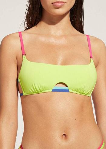 Calzedonia Tank Tokyo Eco Bikinitoppar Dam Gröna | SE2190OR