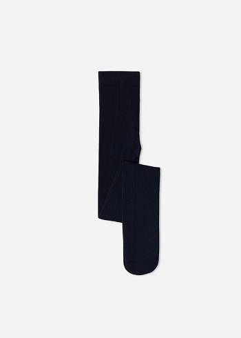 Calzedonia Thermal Strumpbyxor Barn Blå | SE1176OR