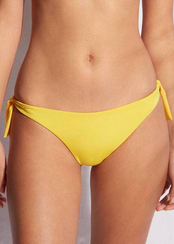 Calzedonia Tied Brazilian Indonesia Eco Bikiniunderdel Dam Gula | SE2547DN