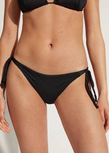 Calzedonia Tied Indonesia Bikiniunderdel Dam Svarta | SE2546FM