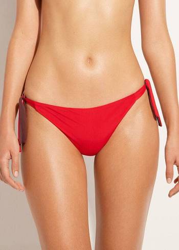 Calzedonia Tied Indonesia Eco Bikiniunderdel Dam Röda | SE2539XF