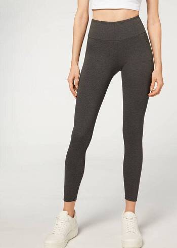 Calzedonia Total Shaper Leggings Dam Grå | SE1489PQ