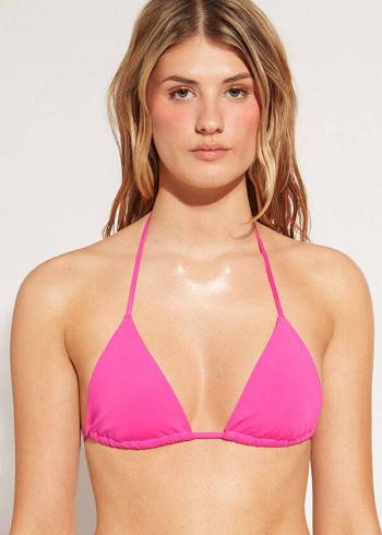 Calzedonia Triangle String Indonesia Eco rosa Bikinitoppar Dam Rosa | SE2147KI