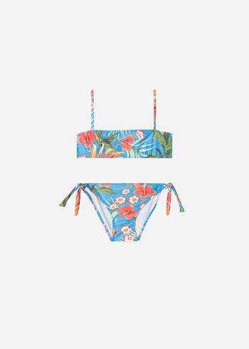 Calzedonia Two-Piece Maui Baddräkter Barn Gröna | SE1118EX