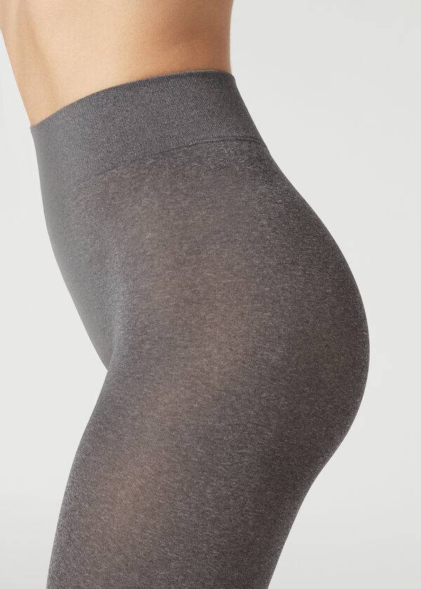 Calzedonia 50 Denier Total Bekvämlighet Soft Touch Patterned Strumpbyxor Dam Grå | SE3120HK