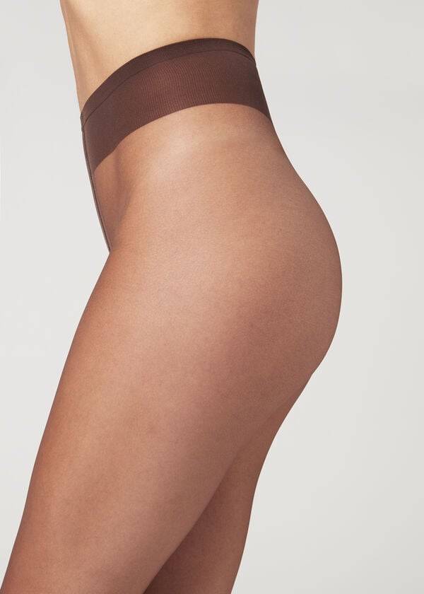 Calzedonia 8 Denier Ultra Sheer Strumpbyxor Dam Kaffe | SE2973ZG