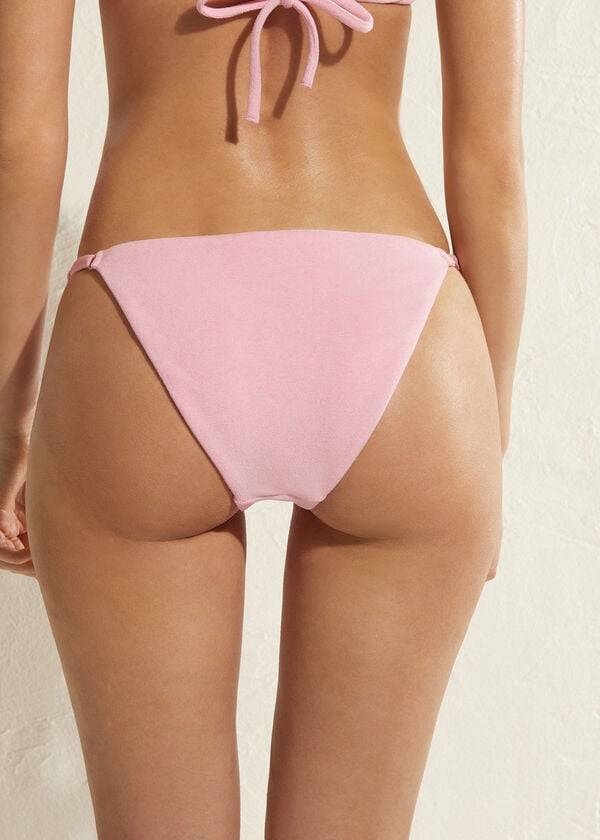 Calzedonia Adjustable Side Beverly Hills Eco Bikiniunderdel Dam Rosa | SE2903LH