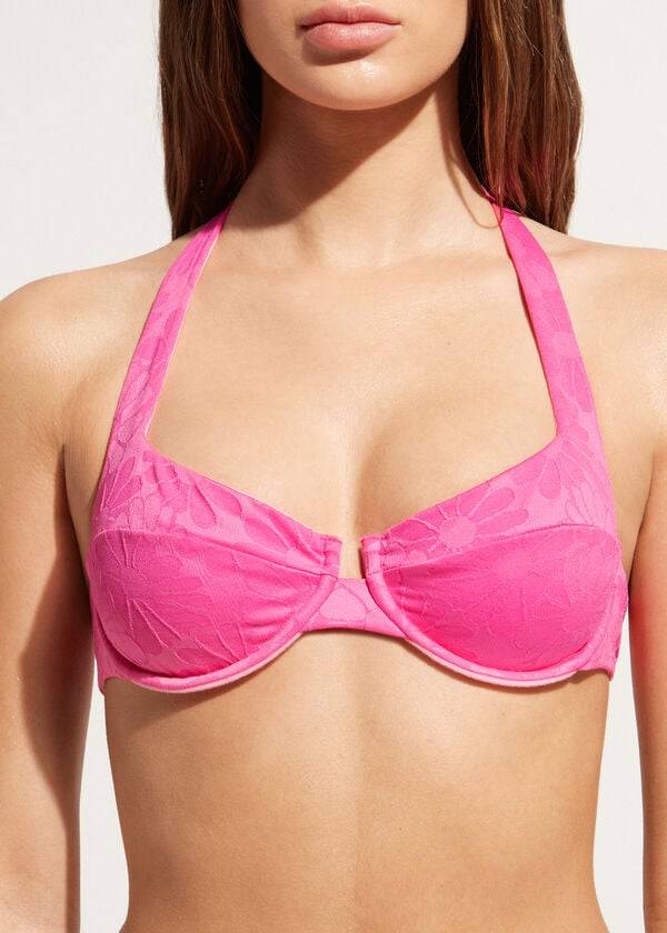 Calzedonia Balconette Antibes Bikinitoppar Dam Rosa | SE2529TV