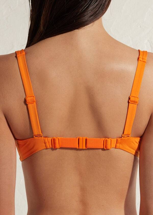 Calzedonia Balconette Indonesia Eco Bikinitoppar Dam Orange | SE2522SO