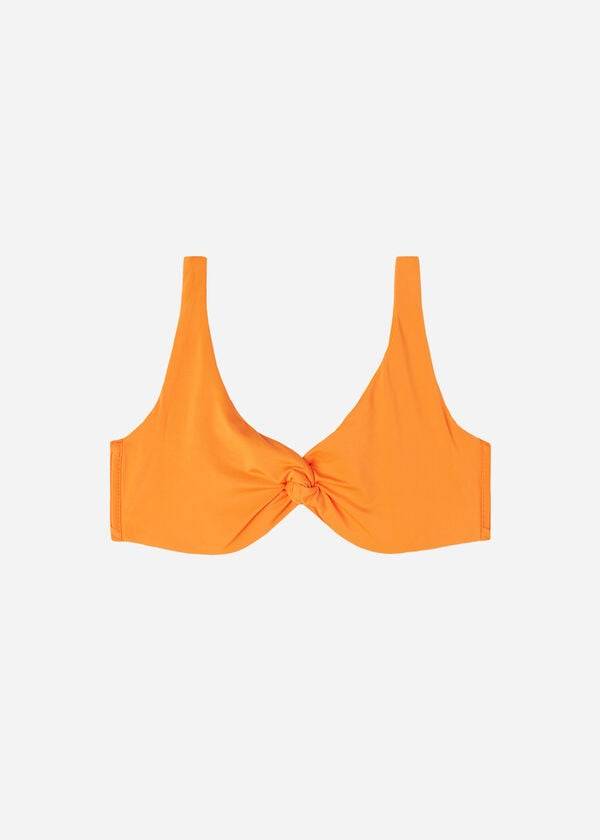 Calzedonia Balconette Indonesia Eco Bikinitoppar Dam Orange | SE2522SO