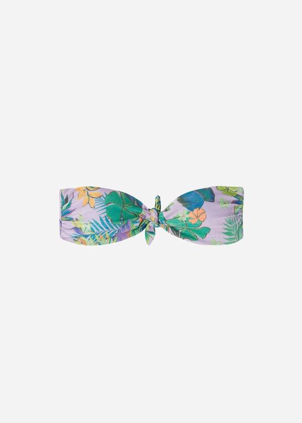 Calzedonia Bandeau Brasilia Bikinitoppar Dam Lila | SE2505EX