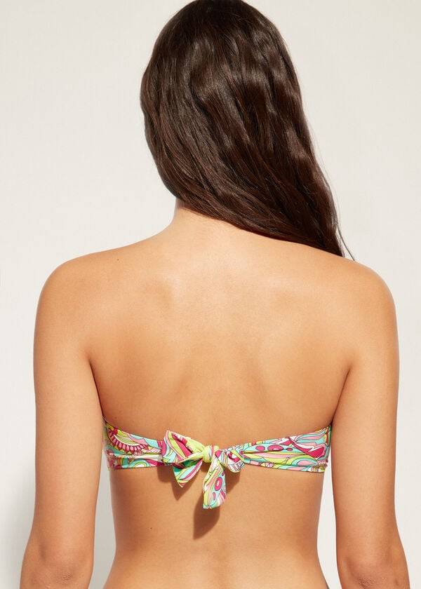 Calzedonia Bandeau Londra Bikinitoppar Dam Rosa | SE2495DN