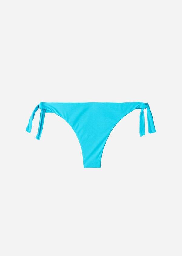 Calzedonia Bow Brazilian Indonesia Eco Bikiniunderdel Dam Turkos | SE2889UT