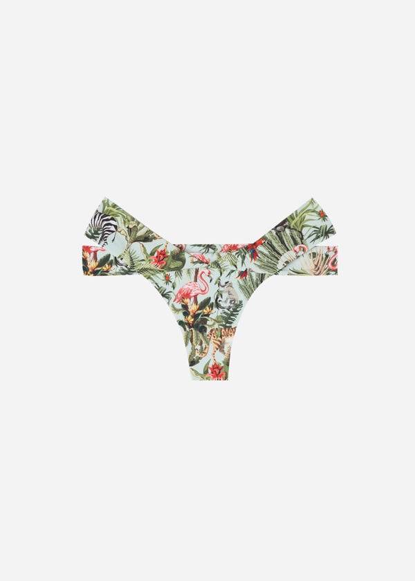 Calzedonia Brazilian Bandeau Nairobi Eco Bikiniunderdel Dam Gröna | SE2886PQ