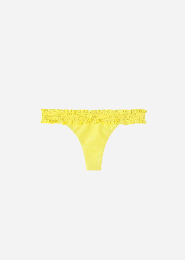 Calzedonia Brazilian Formentera Bikiniunderdel Dam Gula | SE2885AP