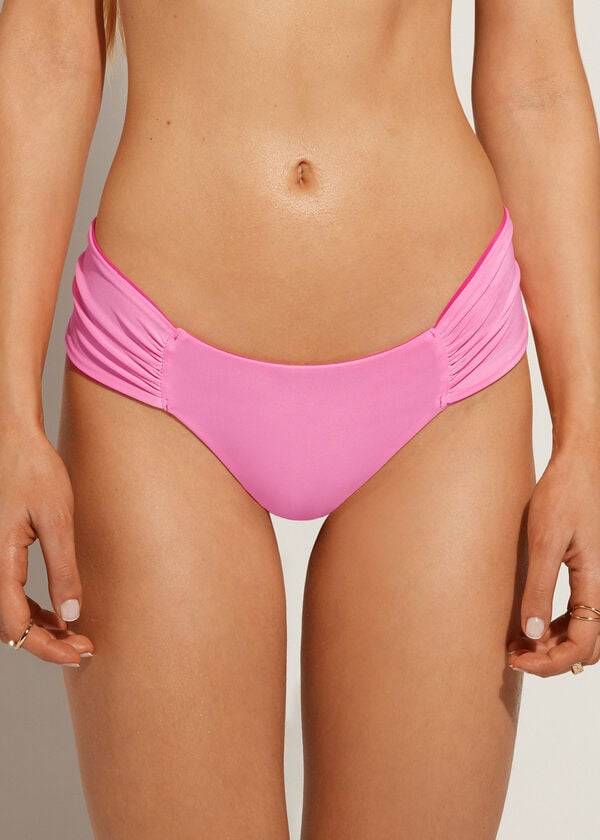 Calzedonia Brazilian Indonesia Eco Bikiniunderdel Dam Rosa | SE2878KI