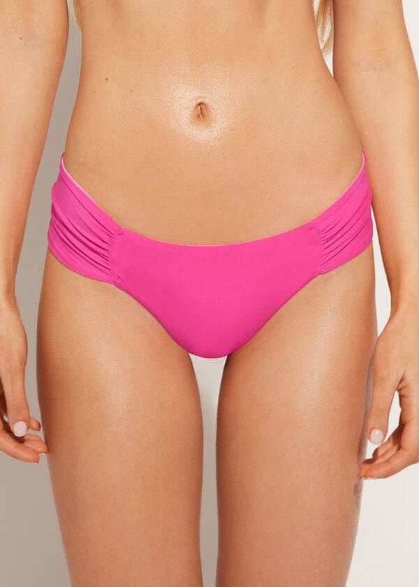 Calzedonia Brazilian Indonesia Eco Bikiniunderdel Dam Rosa | SE2878KI