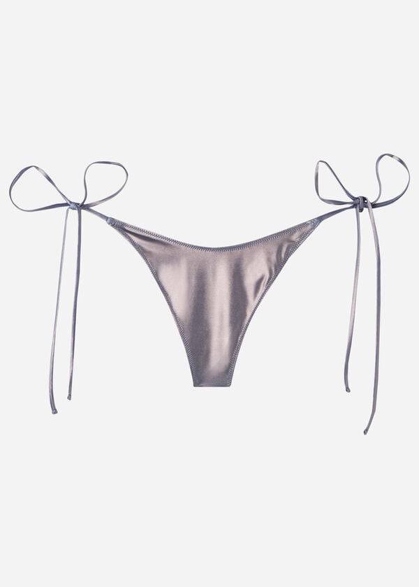 Calzedonia Brazilian Side Tie Daytona Bikiniunderdel Dam Blå | SE2868WY