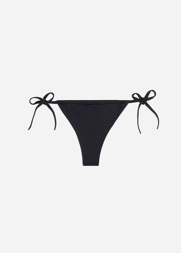 Calzedonia Brazilian String Bikiniunderdel Dam Svarta | SE2867EX