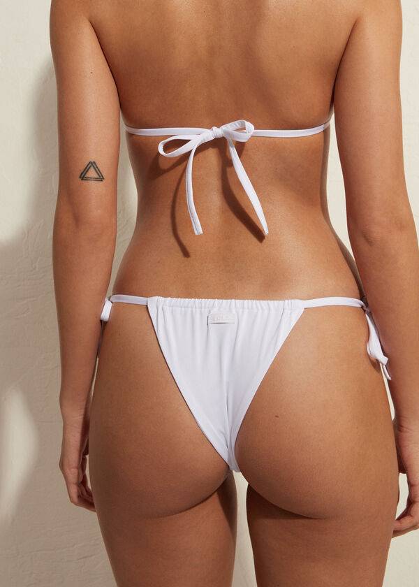 Calzedonia Brazilian String Indonesia Eco Bikiniunderdel Dam Vita | SE2854HK