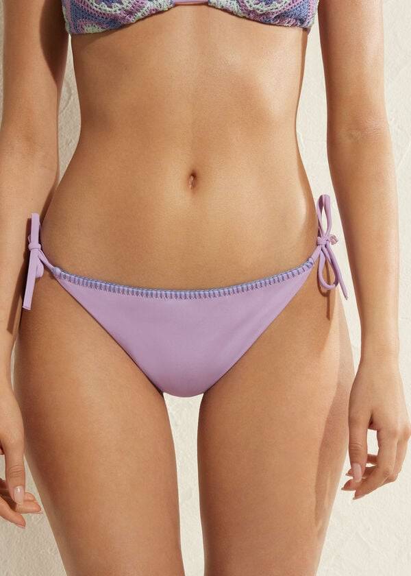 Calzedonia Brazilian String Tel Aviv Bikiniunderdel Dam Lila | SE2850WY