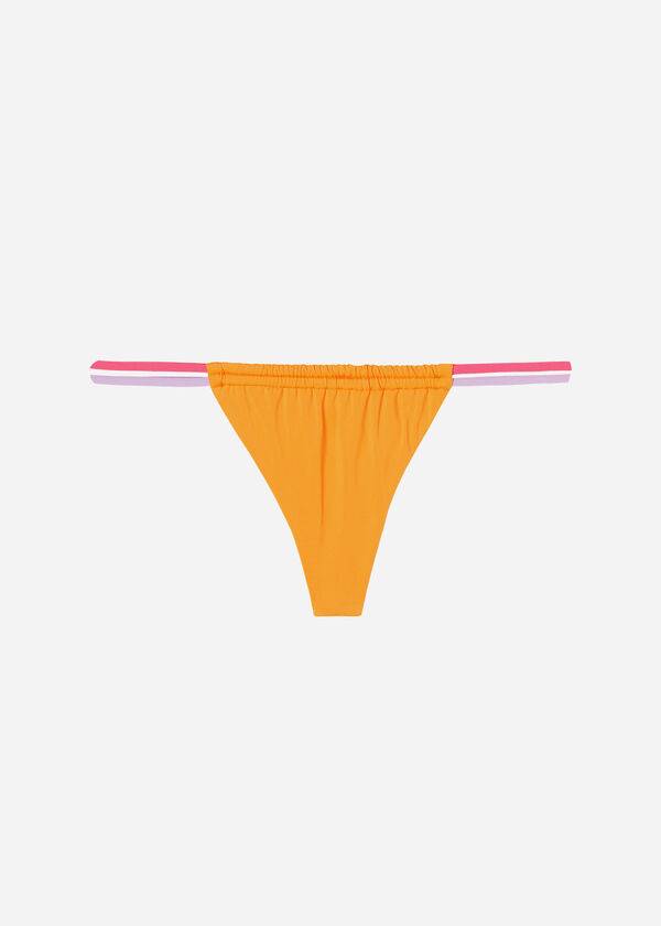 Calzedonia Brazilian String Tokyo Eco Bikiniunderdel Dam Orange | SE2846YU