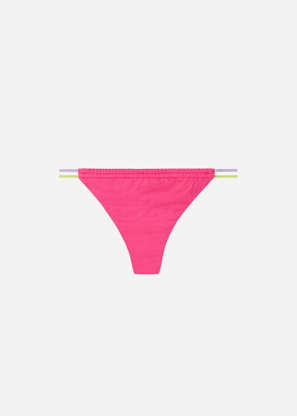 Calzedonia Brazilian String Tokyo Eco Bikiniunderdel Dam Rosa | SE2847TV