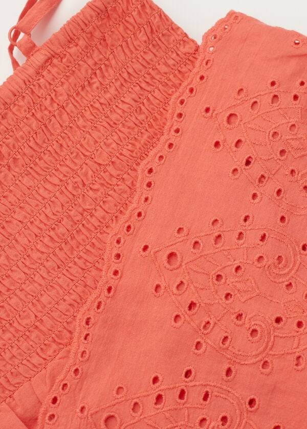 Calzedonia Broderie Anglaise Baddräkter Barn Orange | SE1110XF