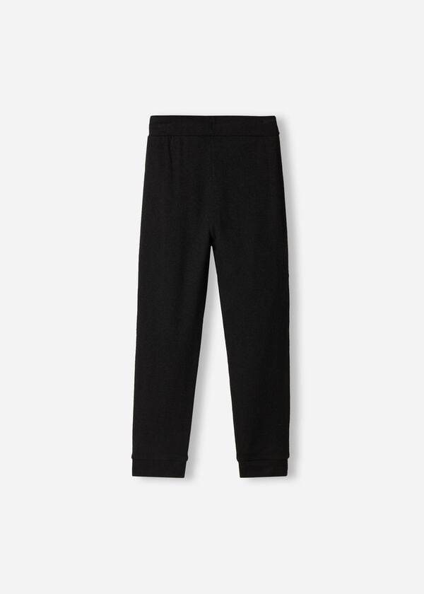 Calzedonia Cashmere Blend Stretch Leggings Barn Svarta | SE1072OR