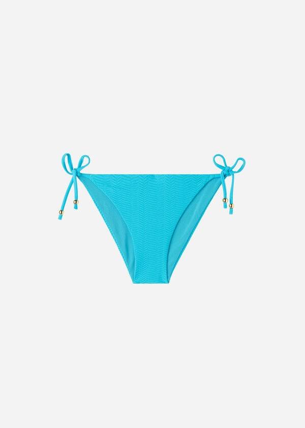 Calzedonia Chevron String Casablanca Bikiniunderdel Dam Turkos Gröna | SE2833KI