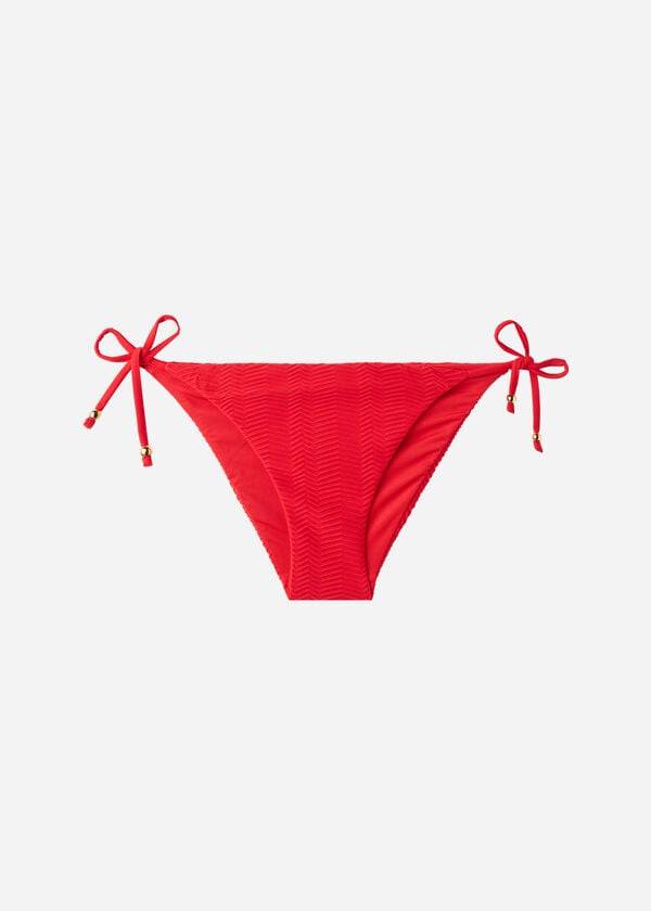 Calzedonia Chevron String Casablanca Bikiniunderdel Dam Röda | SE2834JJ