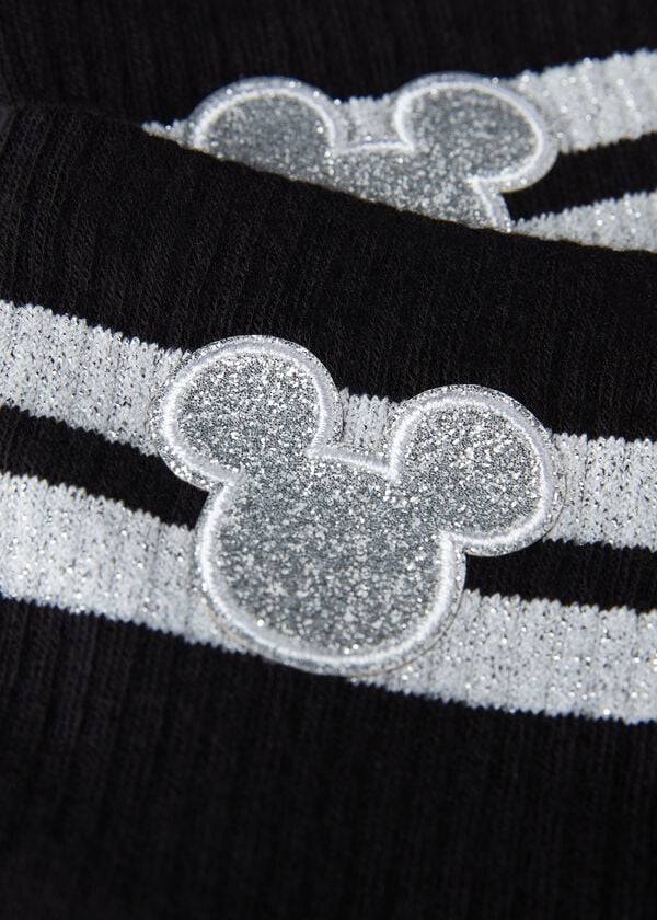 Calzedonia Disney Mickey Mouse Korta Sport Strumpor Dam Svarta | SE1772UT